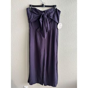 ❤️Gypsies & Moondust linen Blend Strapless Romper